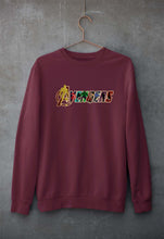 Load image into Gallery viewer, Avengers Unisex Sweatshirt for Men/Women-S(40 Inches)-Maroon-Ektarfa.online
