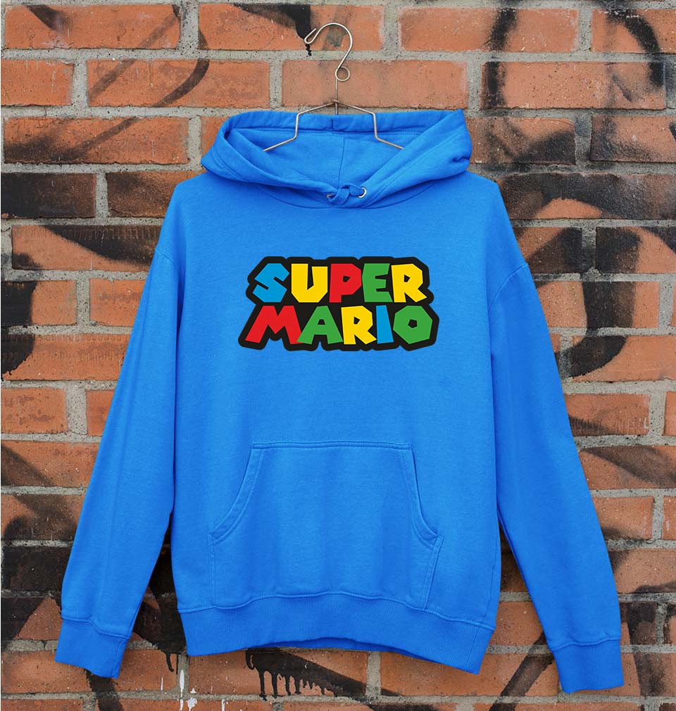Super Mario Unisex Hoodie for Men/Women-Royal Blue-Ektarfa.online