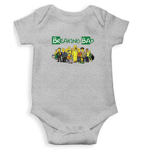 Load image into Gallery viewer, Breaking Bad Kids Romper Kids Romper For Baby Boy/Girl-0-5 Months(18 Inches)-Grey-Ektarfa.online
