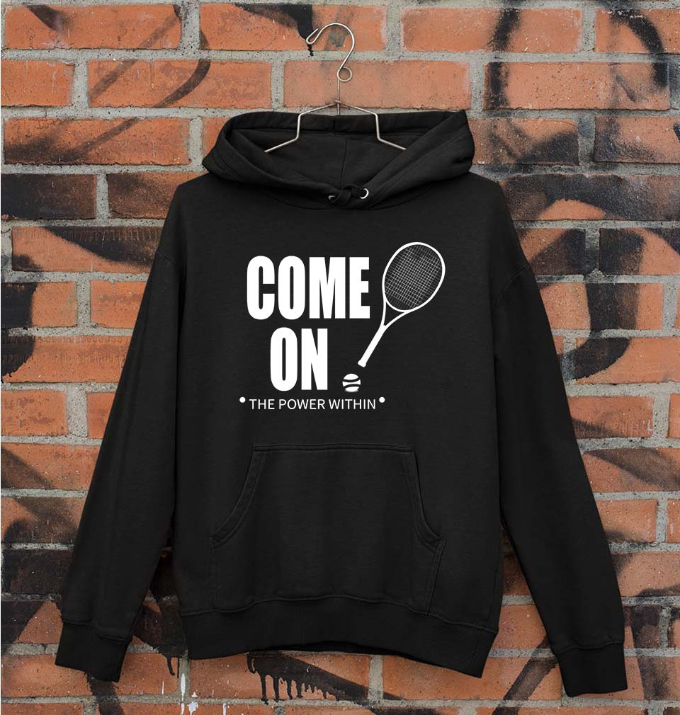 Tennis Unisex Hoodie for Men/Women-Black-Ektarfa.online