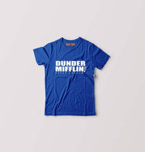 Load image into Gallery viewer, Dunder Mifflin Kids T-Shirt for Boy/Girl-0-1 Year(20 Inches)-Royal Blue-Ektarfa.online
