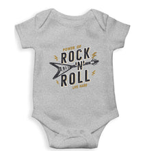 Load image into Gallery viewer, Rock N Roll Kids Romper For Baby Boy/Girl-0-5 Months(18 Inches)-Grey-Ektarfa.online
