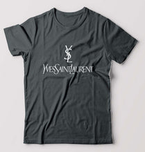 Load image into Gallery viewer, Yves Saint Laurent_YSL T-Shirt for Men-S(38 Inches)-Steel grey-Ektarfa.online
