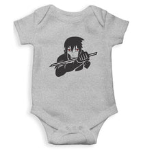 Load image into Gallery viewer, Sasuke Uchiha Kids Romper For Baby Boy/Girl-0-5 Months(18 Inches)-Grey-Ektarfa.online
