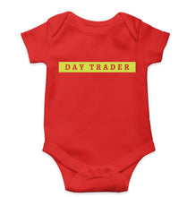 Load image into Gallery viewer, Day Trader Share Market Kids Romper For Baby Boy/Girl-Red-Ektarfa.online
