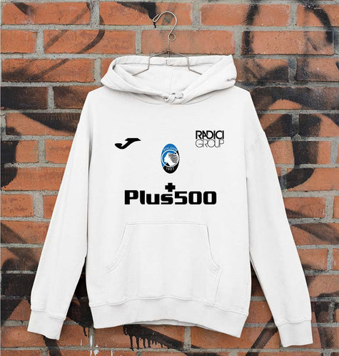 Atalanta 2021-22 Unisex Hoodie for Men/Women-White-Ektarfa.online