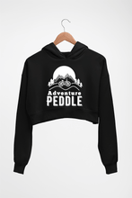 Load image into Gallery viewer, Cycling Adventure Crop HOODIE FOR WOMEN-Ektarfa.online

