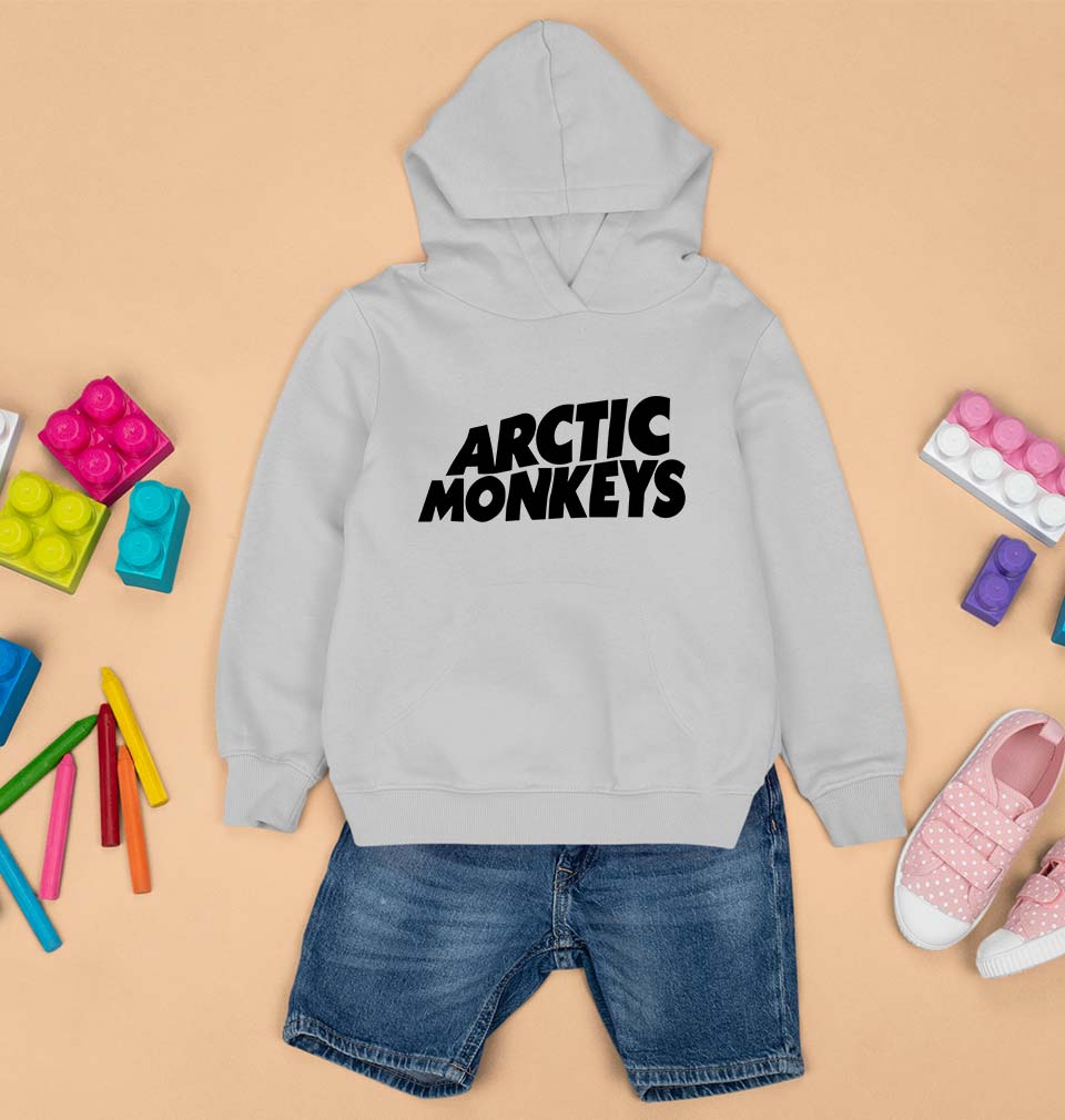 Arctic Monkeys Kids Hoodie for Boy/Girl-0-1 Year(22 Inches)-Grey-Ektarfa.online