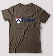 Load image into Gallery viewer, University of Pennsylvania T-Shirt for Men-Olive Green-Ektarfa.online
