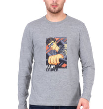 Load image into Gallery viewer, Baby Driver Full Sleeves T-Shirt for Men-Grey Melange-Ektarfa.online
