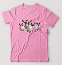 Load image into Gallery viewer, Penguins of Madagascar T-Shirt for Men-Light Baby Pink-Ektarfa.online
