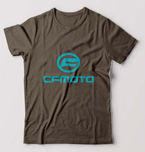 Load image into Gallery viewer, CFMoto T-Shirt for Men-Olive Green-Ektarfa.online
