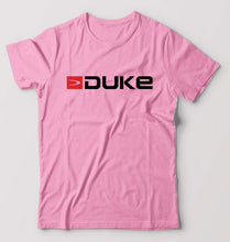 Load image into Gallery viewer, Duke T-Shirt for Men-S(38 Inches)-Light Baby Pink-Ektarfa.online
