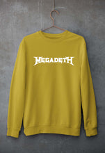 Load image into Gallery viewer, Megadeth Unisex Sweatshirt for Men/Women-S(40 Inches)-Mustard Yellow-Ektarfa.online
