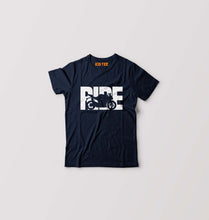 Load image into Gallery viewer, Ride Superbike Kids T-Shirt for Boy/Girl-Navy Blue-Ektarfa.online

