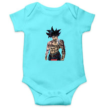 Load image into Gallery viewer, Goku Kids Romper Kids Romper For Baby Boy/Girl-0-5 Months(18 Inches)-Sky Blue-Ektarfa.online
