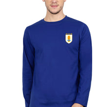 Load image into Gallery viewer, Uruguay Football Full Sleeves T-Shirt for Men-Royal Blue-Ektarfa.online
