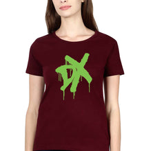 Load image into Gallery viewer, DX WWE T-Shirt for Women-XS(32 Inches)-Maroon-Ektarfa.online
