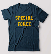Load image into Gallery viewer, Special Force T-Shirt for Men-Petrol Blue-Ektarfa.online
