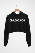 Load image into Gallery viewer, CEO Crop HOODIE FOR WOMEN-Ektarfa.online
