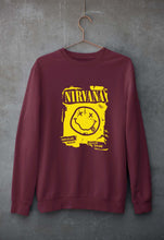 Load image into Gallery viewer, Nirvana Unisex Sweatshirt for Men/Women-Maroon-Ektarfa.online
