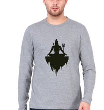 Load image into Gallery viewer, Mahakal Mahadev Bholenath Shiva Shivji Full Sleeves T-Shirt for Men-Grey Melange-Ektarfa.online
