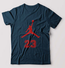 Load image into Gallery viewer, Michael Jordan T-Shirt for Men-Petrol Blue-Ektarfa.online
