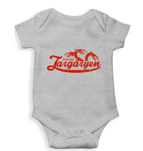 Load image into Gallery viewer, House Targaryen (GOT) Kids Romper For Baby Boy/Girl-0-5 Months(18 Inches)-Grey-Ektarfa.online
