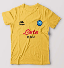 Load image into Gallery viewer, Napoli 2021-22 T-Shirt for Men-Golden Yellow-Ektarfa.online

