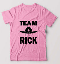 Load image into Gallery viewer, Team Rick T-Shirt for Men-Light Baby Pink-Ektarfa.online
