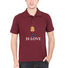 Load image into Gallery viewer, Messi Polo T-Shirt for Men-S(38 Inches)-Maroon-Ektarfa.co.in
