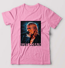 Load image into Gallery viewer, Kurt Cobain T-Shirt for Men-S(38 Inches)-Light Baby Pink-Ektarfa.online

