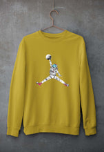 Load image into Gallery viewer, Jorden Space Dunk Unisex Sweatshirt for Men/Women-mustard yellow-Ektarfa.online
