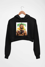 Load image into Gallery viewer, Conor McGregor UFC MMA Crop HOODIE FOR WOMEN-Black-Ektarfa.online
