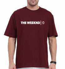 Load image into Gallery viewer, The Weeknd Oversized T-Shirt for Men-Maroon-Ektarfa.online
