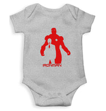 Load image into Gallery viewer, Iron Man Kids Romper Kids Romper For Baby Boy/Girl-0-5 Months(18 Inches)-Grey-Ektarfa.online
