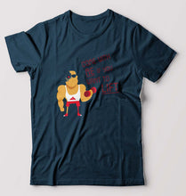 Load image into Gallery viewer, Gym T-Shirt for Men-Petrol Blue-Ektarfa.online
