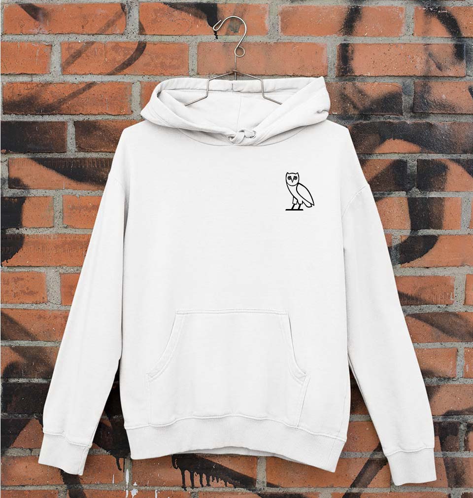 OVO Logo Unisex Hoodie for Men/Women-White-Ektarfa.online