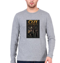Load image into Gallery viewer, Ozzy Osbourne Full Sleeves T-Shirt for Men-Grey Melange-Ektarfa.online
