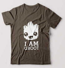 Load image into Gallery viewer, Groot T-Shirt for Men-Olive Green-Ektarfa.online

