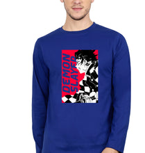 Load image into Gallery viewer, Demon Slayer Full Sleeves T-Shirt for Men-Royal Blue-Ektarfa.online
