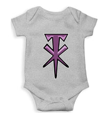 Load image into Gallery viewer, Undertaker WWE Kids Romper For Baby Boy/Girl-0-5 Months(18 Inches)-Grey-Ektarfa.online
