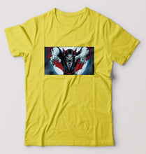 Load image into Gallery viewer, Morbius T-Shirt for Men-S(38 Inches)-Yellow-Ektarfa.online
