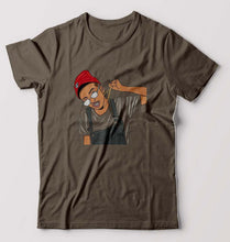 Load image into Gallery viewer, MC Stan T-Shirt for Men-S(38 Inches)-Olive Green-Ektarfa.online
