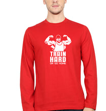 Load image into Gallery viewer, Gym Full Sleeves T-Shirt for Men-Red-Ektarfa.online
