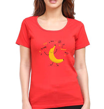 Load image into Gallery viewer, Banana T-Shirt for Women-XS(32 Inches)-Red-Ektarfa.online
