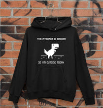 Load image into Gallery viewer, Internet Funny Unisex Hoodie for Men/Women-Black-Ektarfa.online

