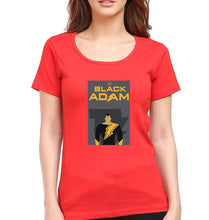 Load image into Gallery viewer, Black Adam T-Shirt for Women-XS(32 Inches)-Red-Ektarfa.online
