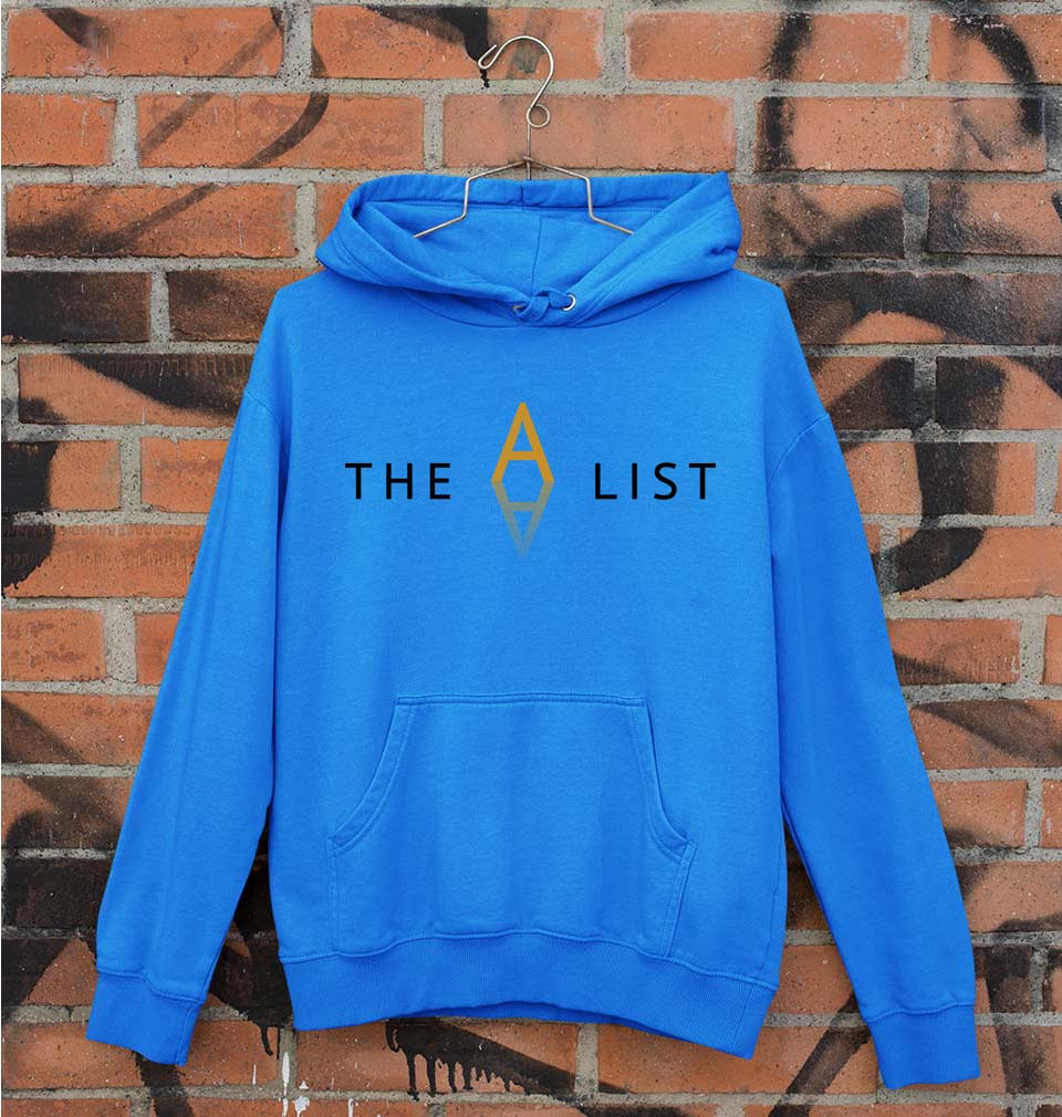 The A List Unisex Hoodie for Men/Women-Royal Blue-Ektarfa.online