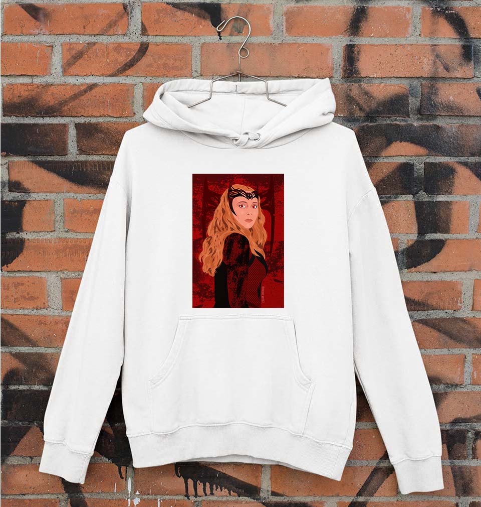 Scarlet Witch Wanda Unisex Hoodie for Men/Women-White-Ektarfa.online